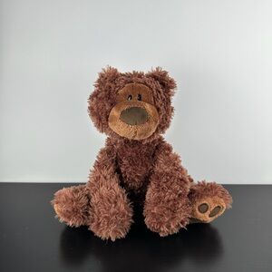 Gund Philbin Chocolate Brown Teddy Bear Cub 12” #320046 Plush Stuffed Animal